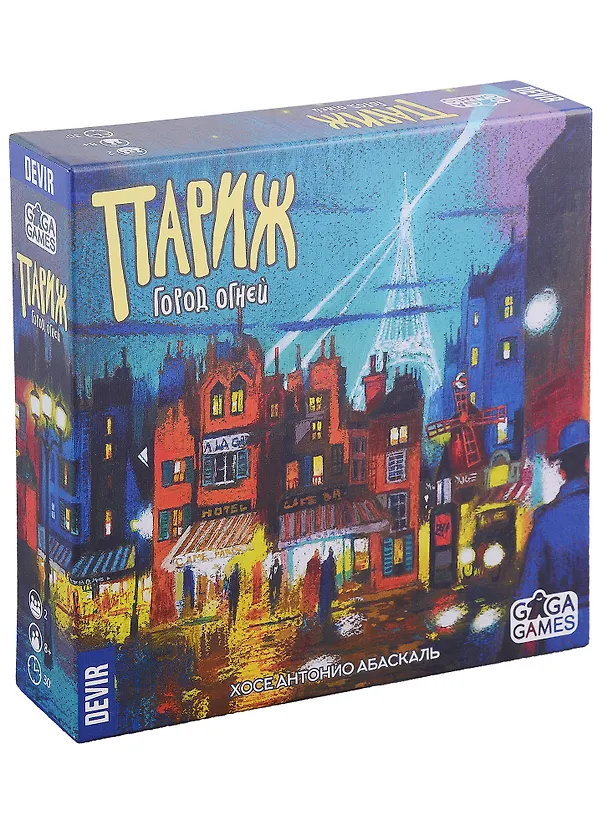 Настольная игра «Париж Город огней», GaGa Games 2963601 — 1