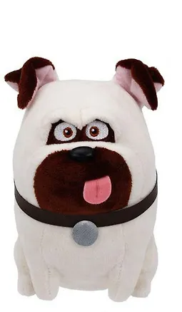 Мягкая игрушка Собака мопс Мел герой м/ф Тайная жизнь ... (22,5х14,5х24) (96293) (3+) (Beanie Original Buddy) (Ty) 2534047