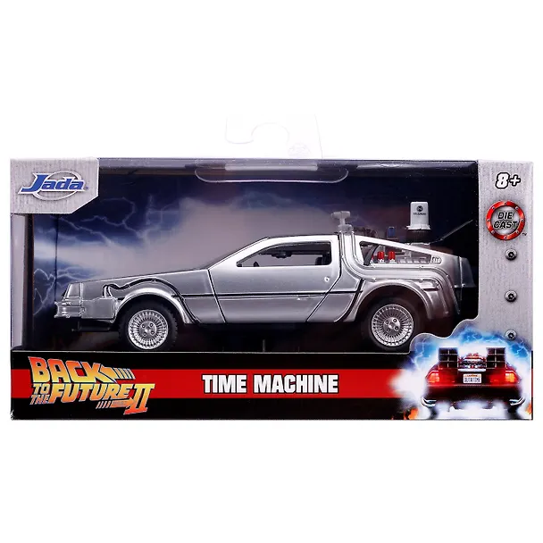 Модель Машинки Hollywood Rides 1:32 Назад в будущее Time Machine (Back To The Future-2) 30541 3141188 — 2