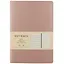 Книга для записей А5 80л "Soft Touch. Розовое золото" иск.кожа, инт.обл., лин., тчк., нелин., ляссе, инд.уп. — 262432 — 1