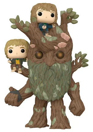 Фигурка Funko POP! Movies LOTR Treebeard with Merry & Pippin 6 (1579) (Fun80834) 3118529
