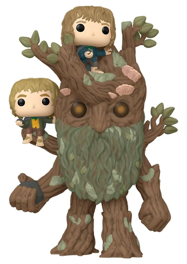 Фигурка Funko POP! Movies LOTR Treebeard with Merry & Pippin 6 (1579) (Fun80834) 3118529 — 1