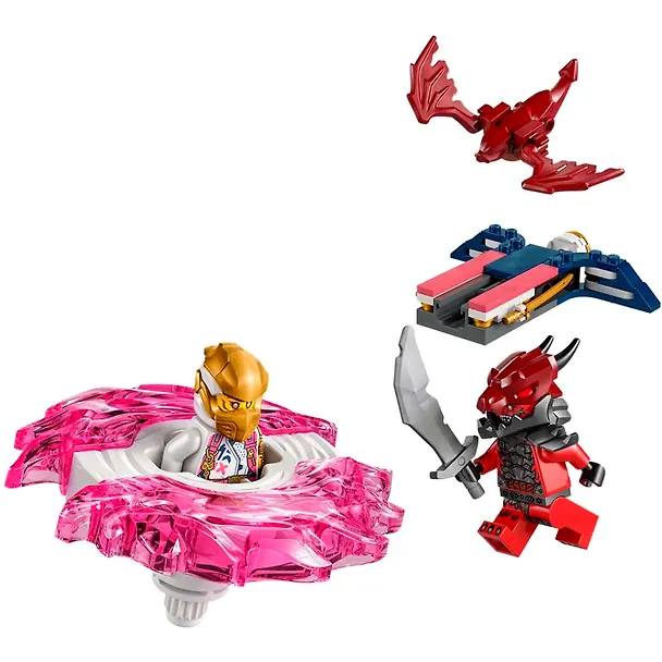 LEGO NINJAGO: Дракон Соры спиннер Кружитцу, 56 деталей (71824) 3121296 — 5