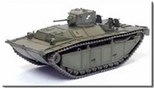 Модель, сборная, Моделист, DRAGON, Модель Танк амфибия LVT-(A)1 (1:72)