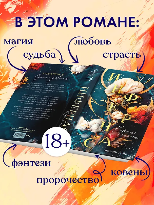 Книга Инфернас. Король пепла (Мелани Лейн) — 8