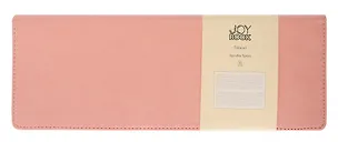 Планинг недат. 56л "Joy Book" персиковый пух, настольный, иск.кожа, 7Б, тв.переплет, скругл.углы, тонир.блок, евроспираль, инд.уп 3055685