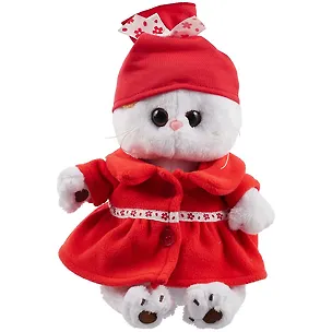 Игрушка мягкая Budi Basa, Ли-Ли в красном пальто 2775363