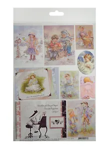 Декупажная карта Детский смех (А4) (Karal469-K) (упаковка)
