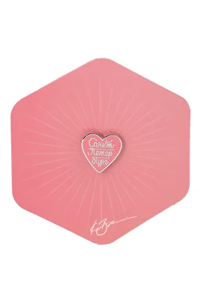 Значок розовый Сердечко (Санкт-Петербург) (спб З-101б) 3127676