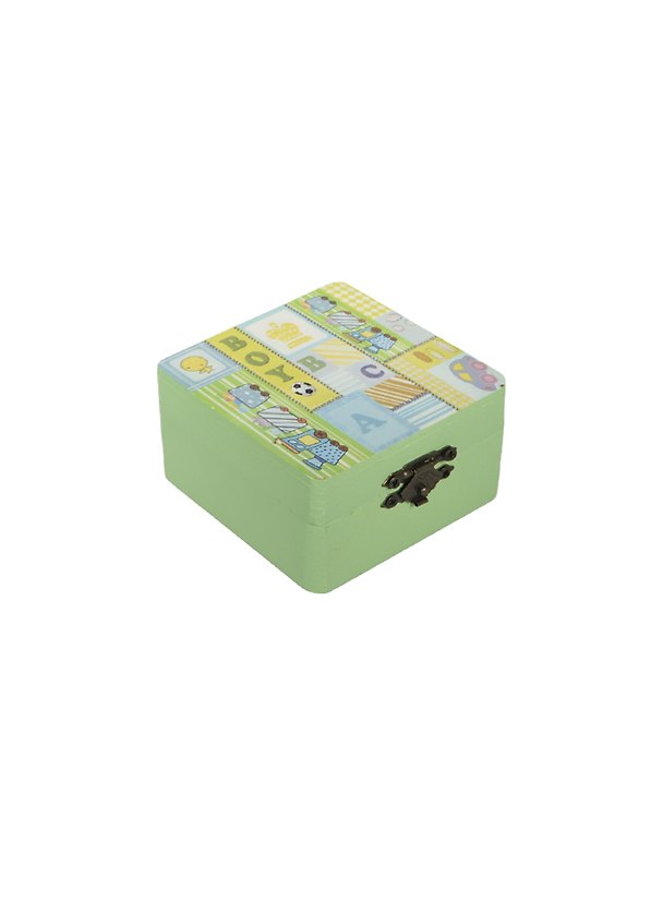 Шкатулка дерево Детские игрушки (8х8х5) (772312) 2471153 — 1