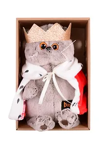 Игрушка мягкая Budi Basa, Басик - царь (19 см) (Ks19-159)
