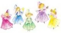 Наклейки для дома, Декоретто, Маленькие принцессы