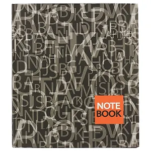 Ежедневник «Фактура шрифт», 80 листов, А5–