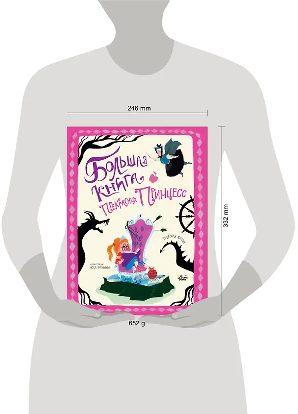 Книга Большая книга прекрасных принцесс (Федерика Магрин) — 4