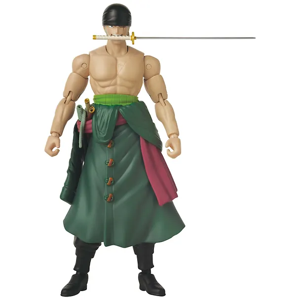 Экшн-фигурка Bandai  Ван Пис Зоро Трехмечевой стиль (17см) (67778) 3130684 — 16