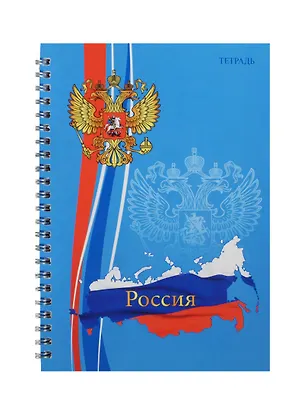Тетрадь в клетку Unnika, "Государственная символика", 100 листов 237547