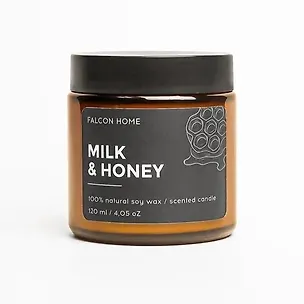 Свеча ароматическая Молоко и мед (120мл) (FH006) 3144125