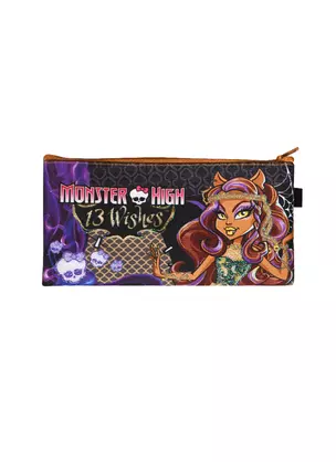 Пенал-косметичка 1отд. "Monster High" 22*12см, плоский, Centrum — 234702 — 1