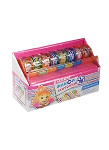 Набор для творчества, Скрапбукинг Фикси-ленточки В наборе: 8 лент (1.2см*2.8 м) с диспенсерами