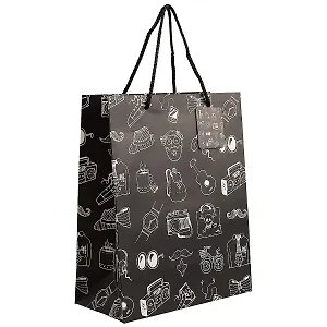 Подарочный пакет «Black&White», А4