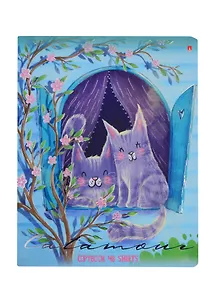 Тетрадь в клетку Альт, "Нежные котики", 48 листов, в ассортименте