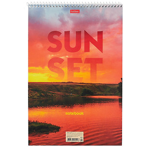 Блокнот в клетку «Sunset», 80 листов, А4 — 253591 — 1