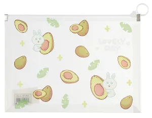 Папка на молнии А5  "Fruity" с расширением, ассорти