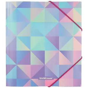 Папка на резинке A5+ "Magic Rhombs" пластик, Erich Krause