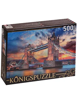 Пазл Königspuzzle 500 эл.Лондон. Тауэрский мост ГИК500-8308 2621583