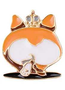 Значок Pin Joy Хвостик корги (металл)