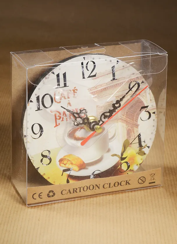 Сувенир, Часы настольные Парижское кафе 12см 12-34135-ZJ-012-5 2572137 — 3