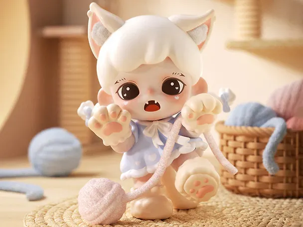 Коллекционная фигурка Кошачье личико, серии Зора TNT Space, высота 8.5см, Blind Box, 12-T3012-7 3143657 — 11