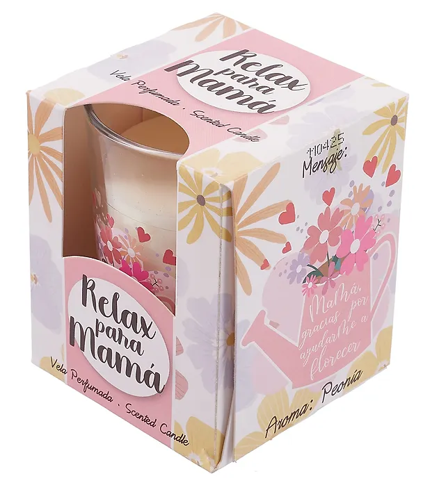 Свеча ароматическая в стакане Relax mama Florecer (120г) (коробка) 3113626 — 2