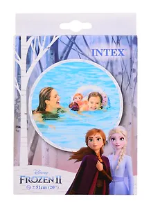 Круг надувной для плавания 51 см. Холодное сердце INTEX. Арт. 56201NP