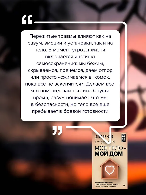 Книга МОЕ ТЕЛО – МОЙ ДОМ.  Телесная осознанность для исцеления травм и работы с разрушающими эмоциями (Дейдре Фэй) — 8