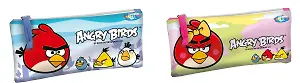 Пенал-косметичка 1отд. "ANGRY BIRDS" 22*10см, плоский, полиэстер, ассорти, Centrum