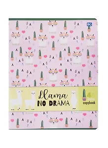 Тетрадь в клетку BG, "Лама", 48 листов, в ассортименте