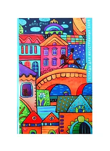 Тетрадь для записи иностранных слов Айрис, "Сказочный город", А6, 32 листа