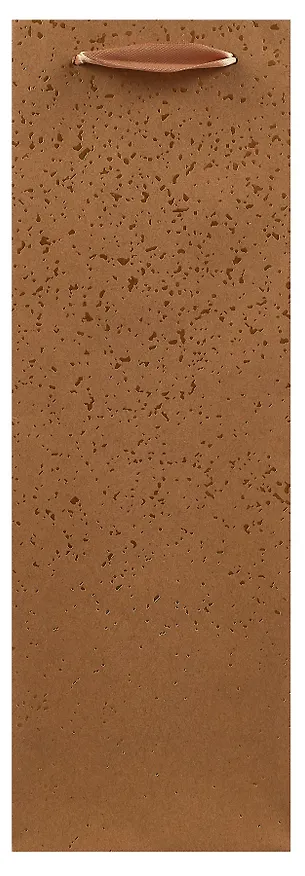 Пакет бутылочный 34*12,5*11 "Крафт" бум.мат.ламинат 2981982 — 1