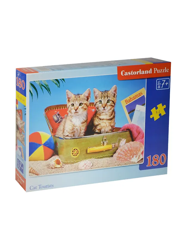 Пазл 180 MIDI B-018086 Котята (32х23см) (7+) (коробка) (Castorland) 2448582 — 1
