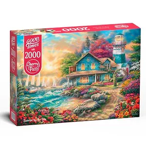 Пазл Cherry Pazzl "Домик у моря", 2000 деталей