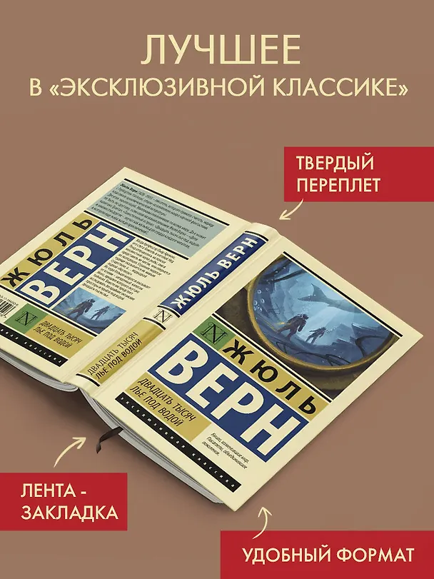 Книга Двадцать тысяч лье под водой (Жюль Габриэль Верн) — 5