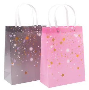 Пакет А4 32*25*11 "Stars", пластик, ассорти