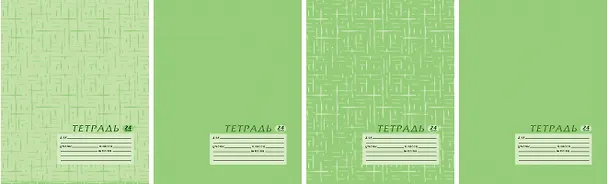 Тетрадь в клетку Academy Style «Текстура» в ассортименте, 24 листа 229702 — 1