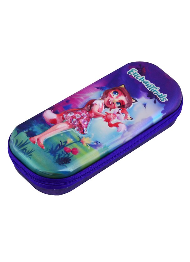 Пенал «Enchantimals», 1 отделение, молния, 21х9,5х3,5 см, Academy Style 250577 — 1