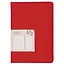 Записная книжка А6+ 136л кл. "Maple. Red" иск.кожа с поролоном, ляссе, скругл.углы, инд.уп. — 3126015 — 3