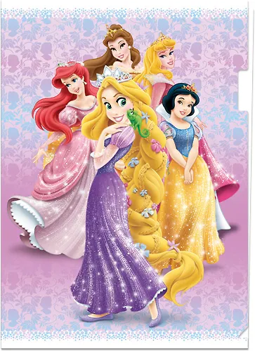 Папка-уголок А4 "Принцессы" 180мк, Disney 228419 — 1