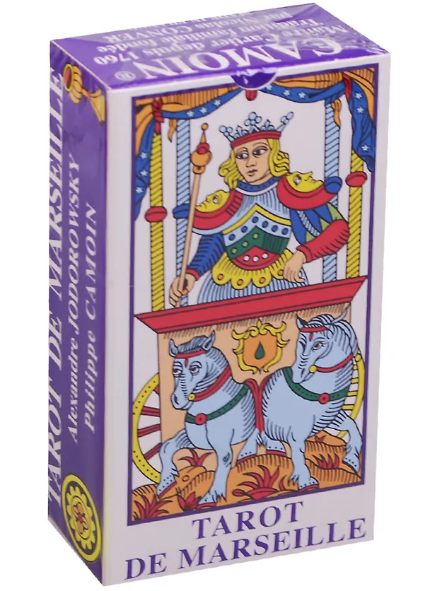 Книга Таро Аввалон, Tarot de Marseille Марсельское Жодоровски (DG01) Jodorowsky (коробка) () — 1