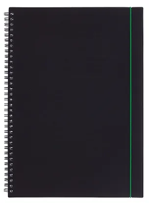 Тетрадь А4 80 листов, клетка, "Favorite Black. No 2" спираль 3090693