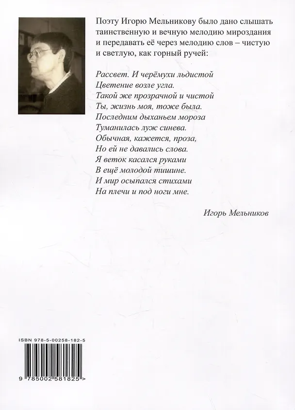 Книга Таинственное эхо мира. Стихи (Игорь Мельников) — 2